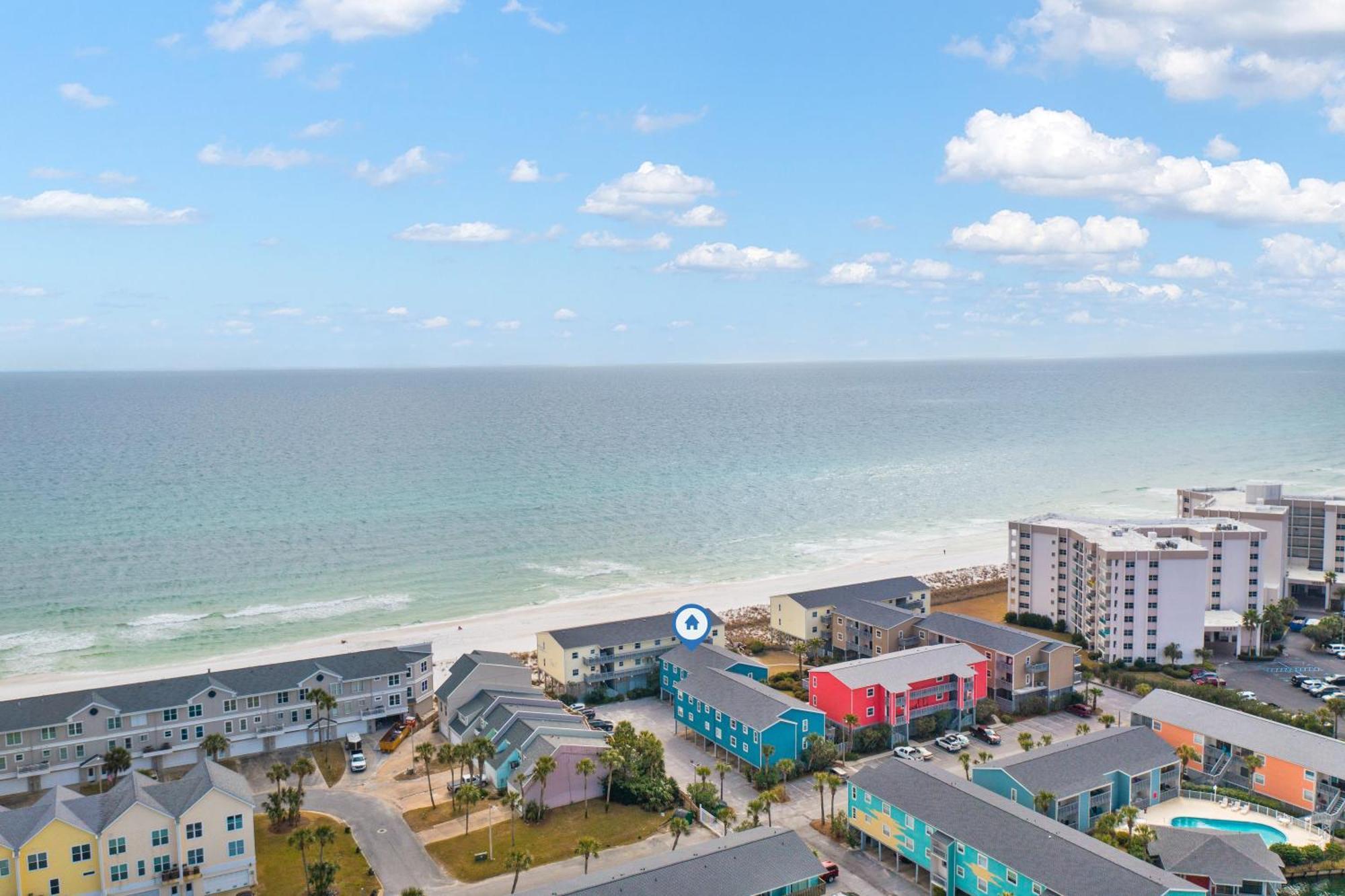 Villas On The Gulf L1- Ocean View Steps To Beach! Pensacola Beach Esterno foto