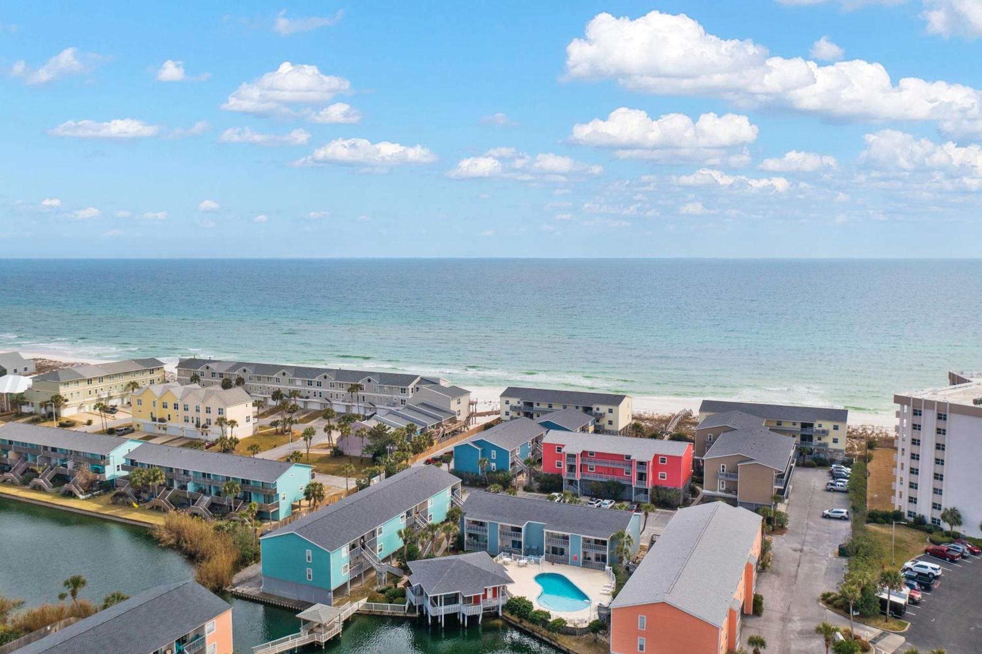 Villas On The Gulf L1- Ocean View Steps To Beach! Pensacola Beach Esterno foto